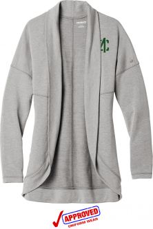 OGIO Ladies Luuma Cocoon Fleece, Petrol Grey Heather